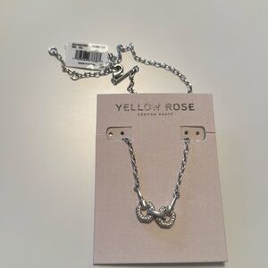 COPY - Yellow Rose Kendra Scott beau pave pendant necklace